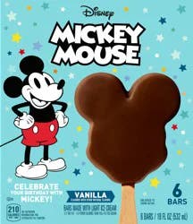 Disney Ice Cream Bars, Vanilla