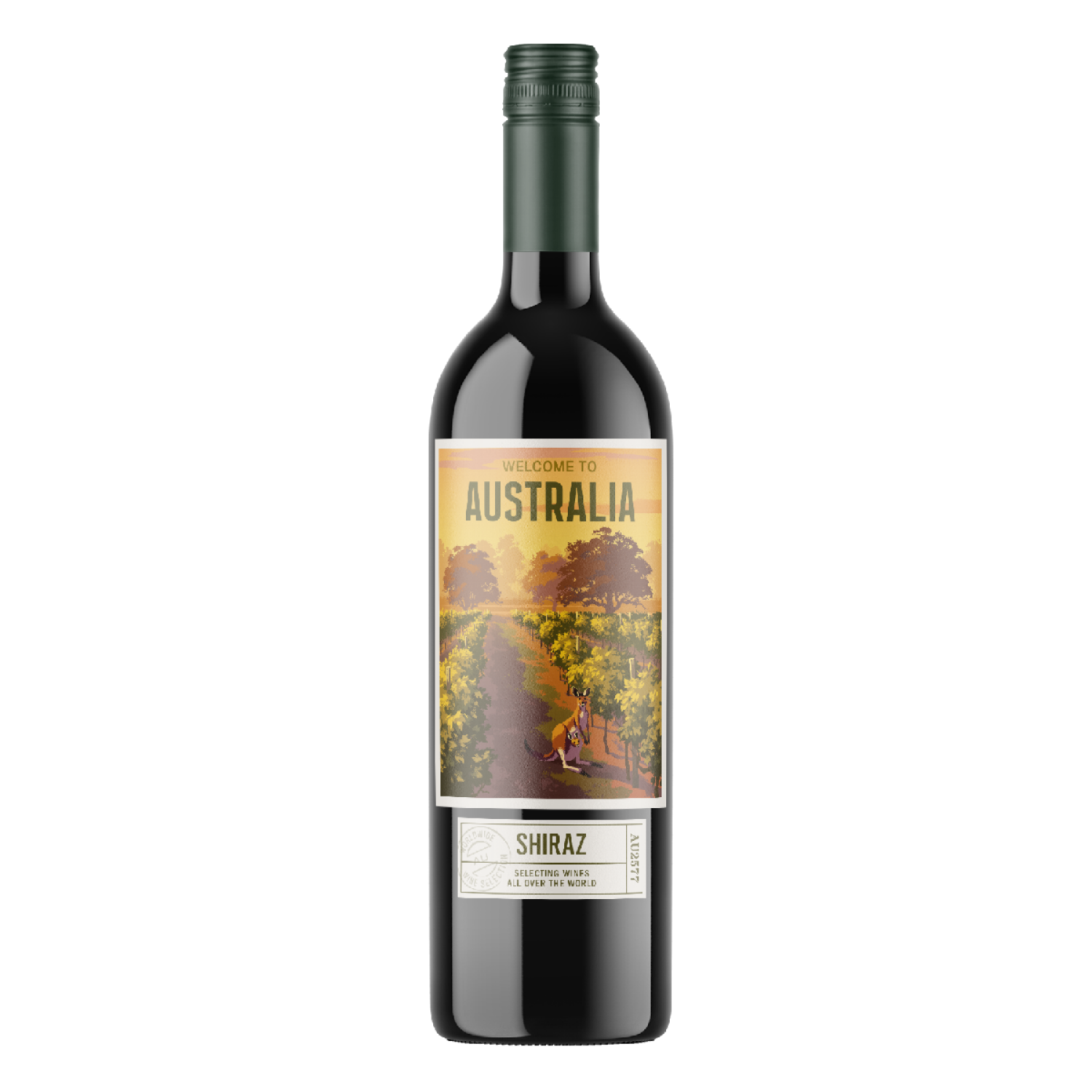 slide 1 of 1, WELCOME TO WINE Welcome to Australia Shiraz, 750 Ml, 750 ml