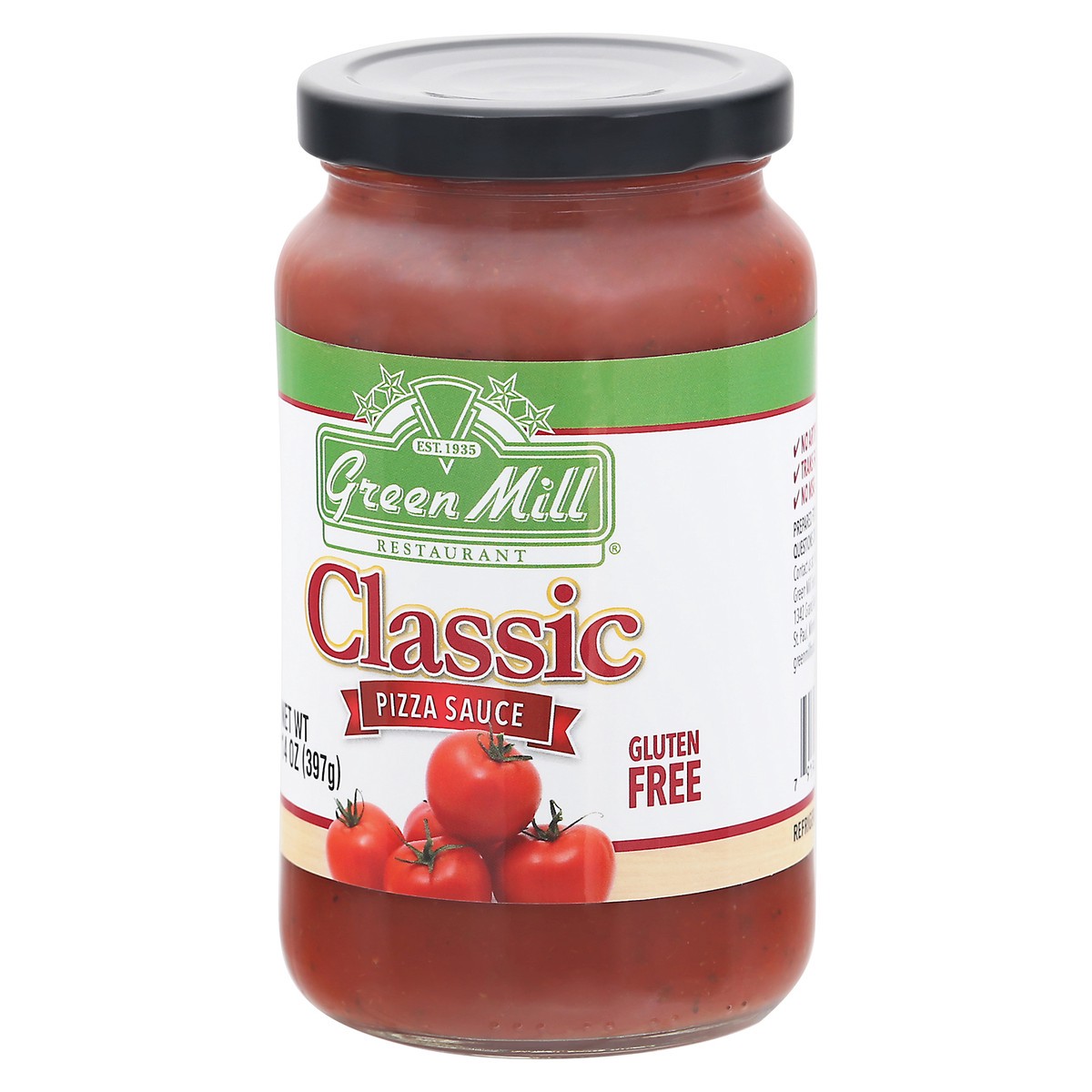 slide 9 of 12, Green Mill Classic Pizza Sauce, 14 oz