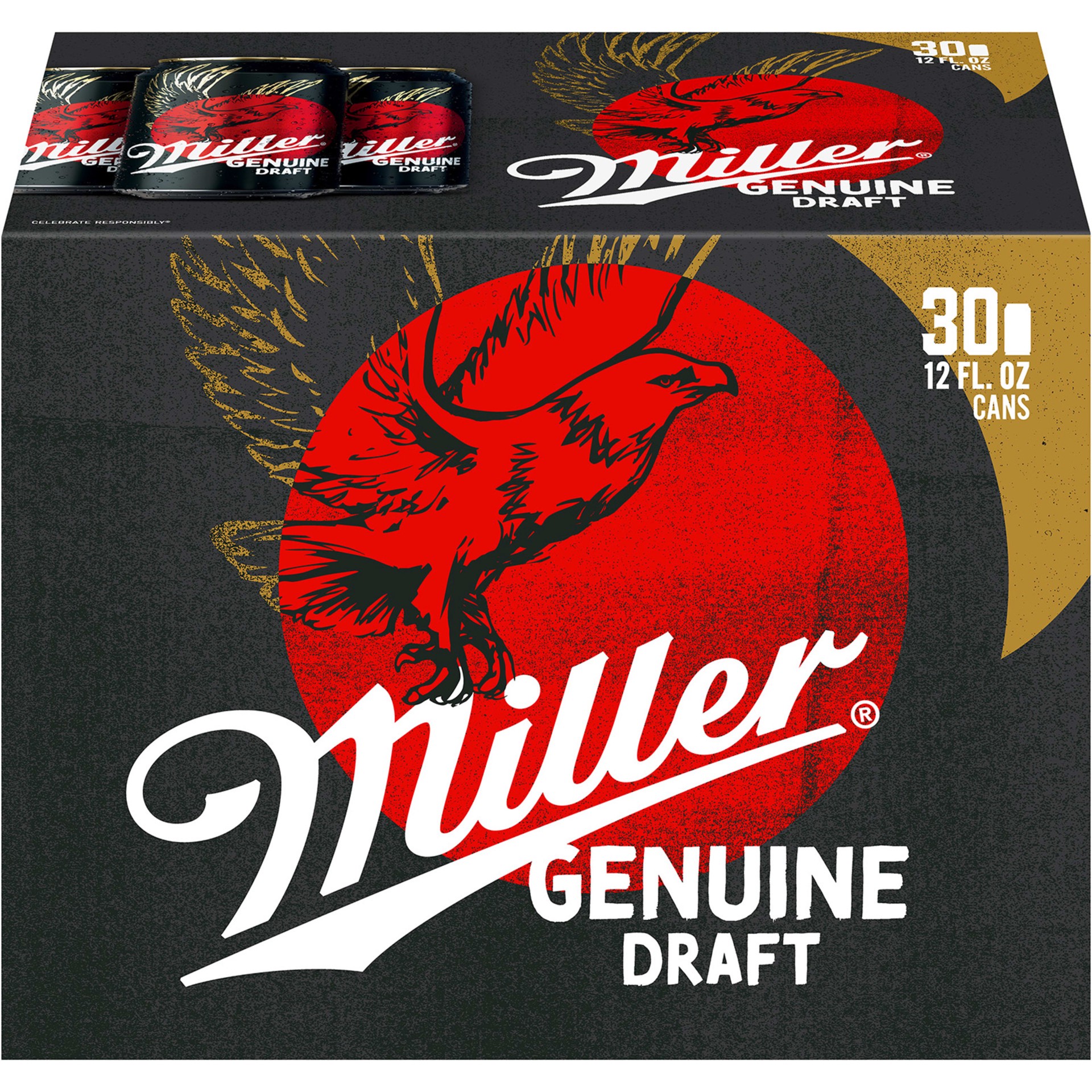 slide 4 of 4, MILLER GENUINE DRAFT Premium Beer, 16 oz