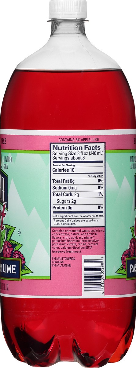 slide 6 of 13, Polar Diet Raspberry Lime Soda 2 lt, 2 liter