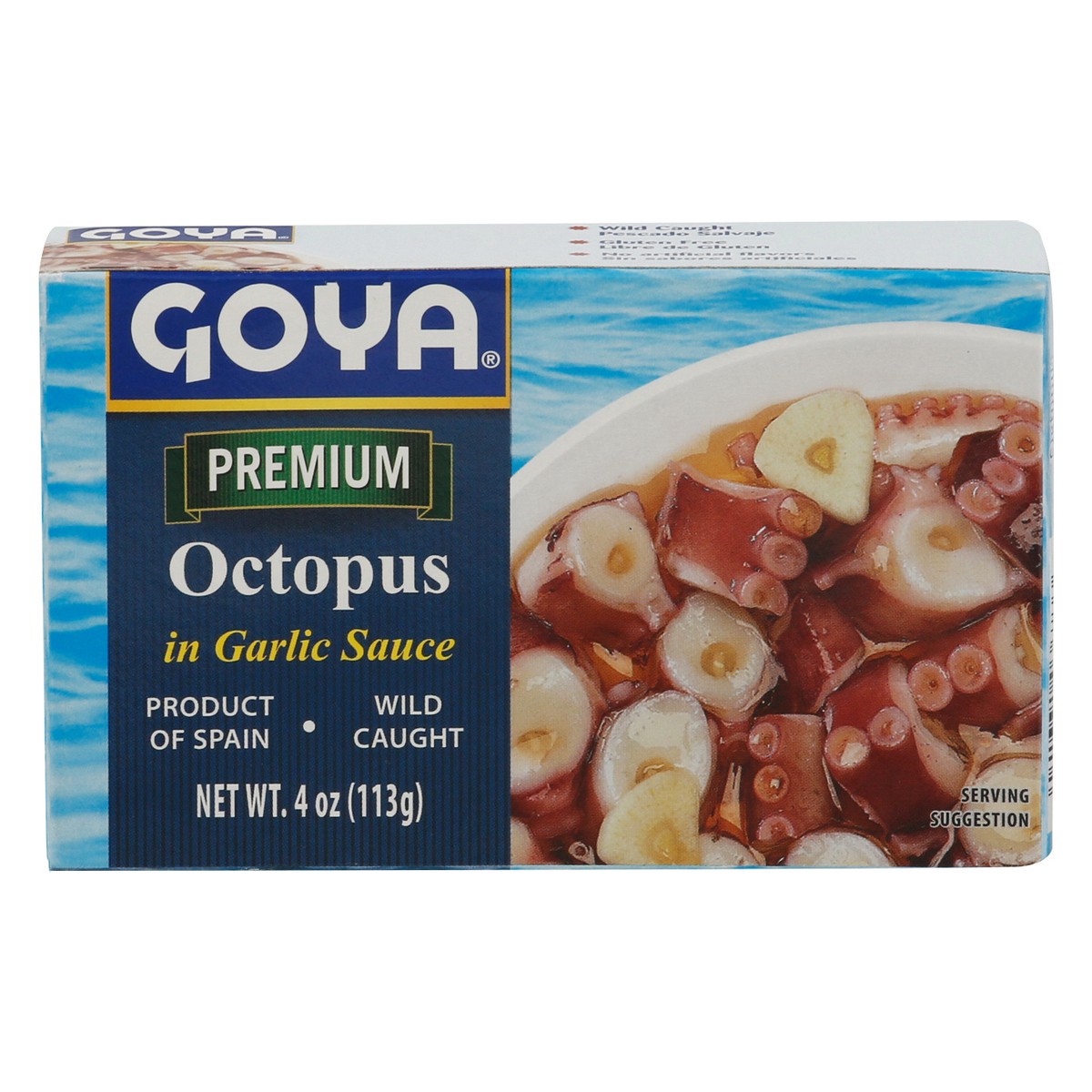 slide 5 of 13, Goya Premium Octopus in Garlic Sauce 4 oz, 4 oz