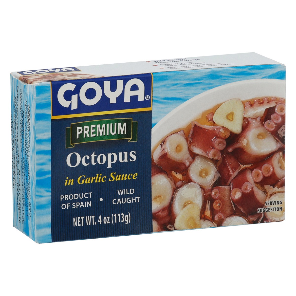slide 6 of 13, Goya Premium Octopus in Garlic Sauce 4 oz, 4 oz