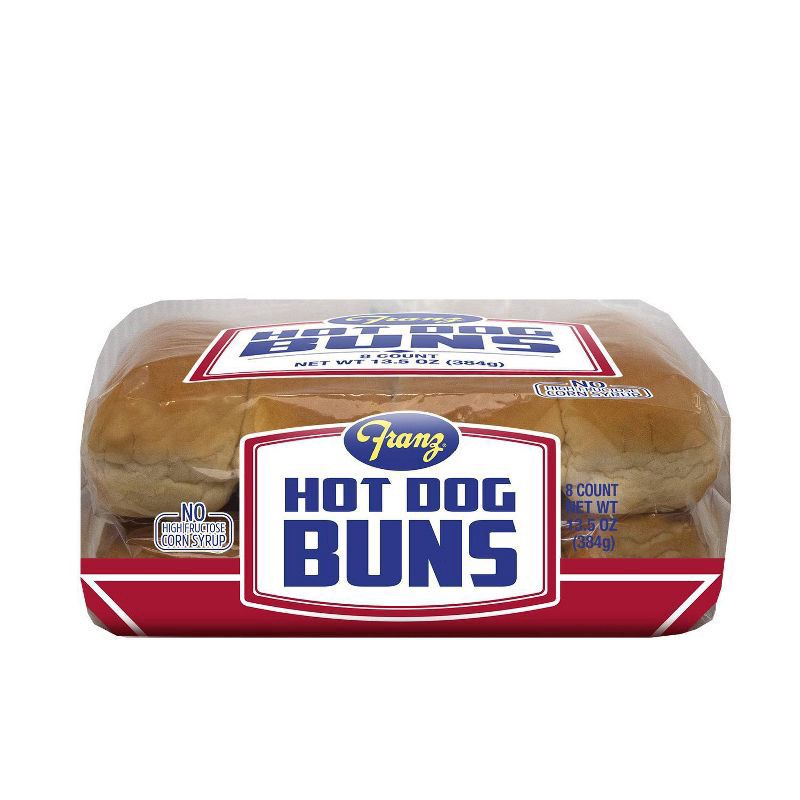 slide 5 of 6, Franz Hot Dog Buns, 8 ct; 13.5 oz