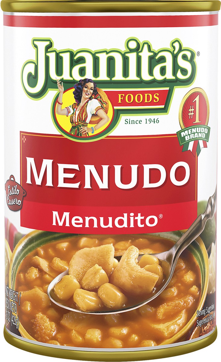 slide 2 of 6, Juanita's Original Menudo, Canned Menudo, 15 oz, 15 oz