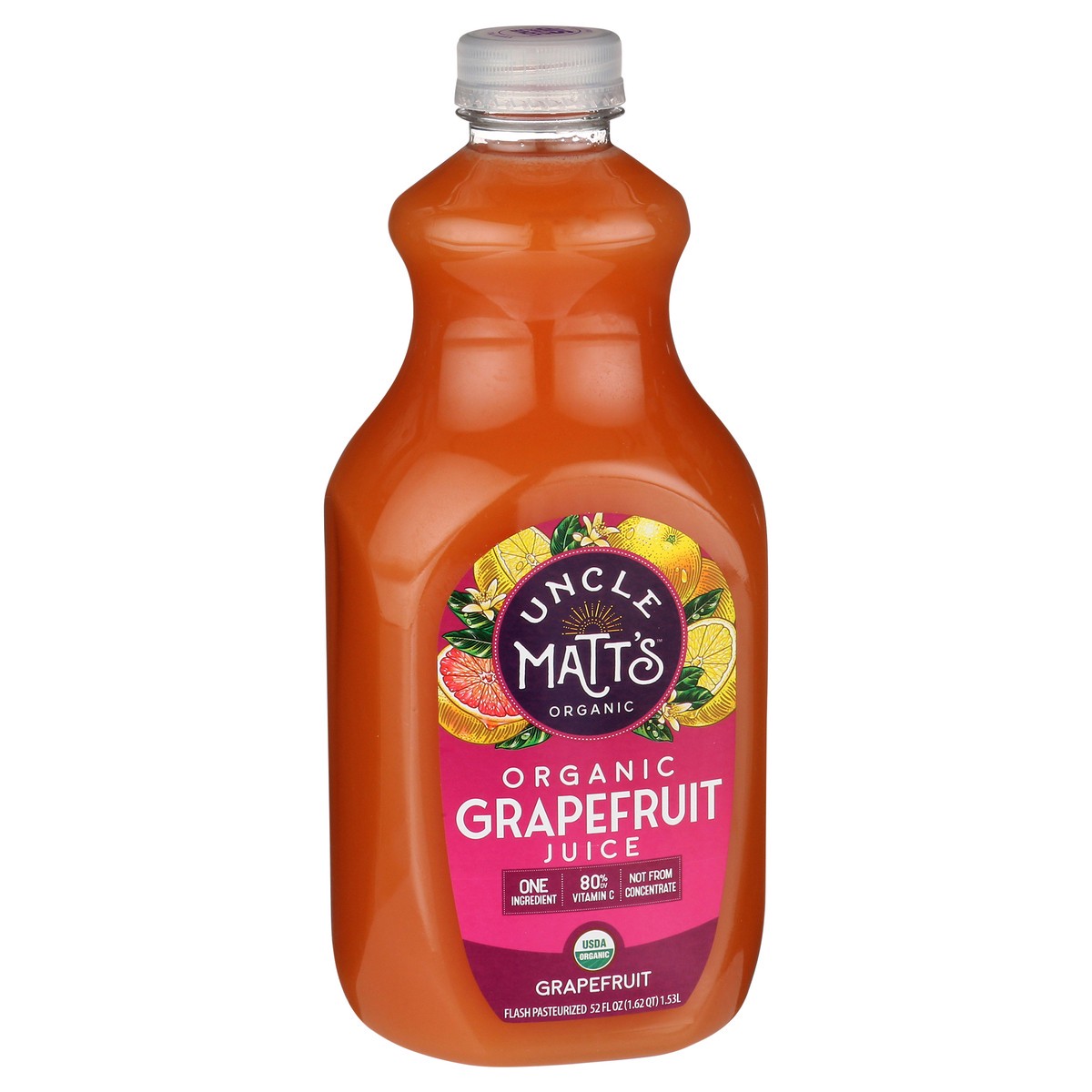 slide 9 of 11, Uncle Matt's Grapefruit Juice Org, 52 oz