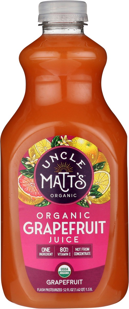 slide 3 of 11, Uncle Matt's Grapefruit Juice Org, 52 oz