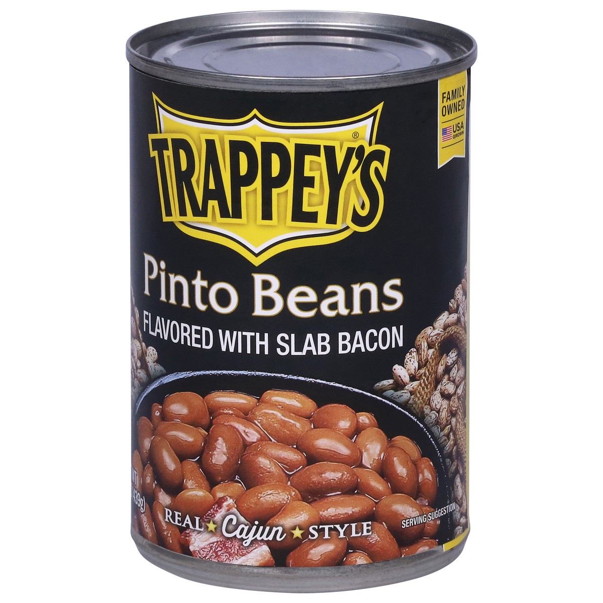 slide 2 of 14, Trappey's Cajun Style Slab Bacon Blackeye Peas 15.5 oz, 15.5 oz