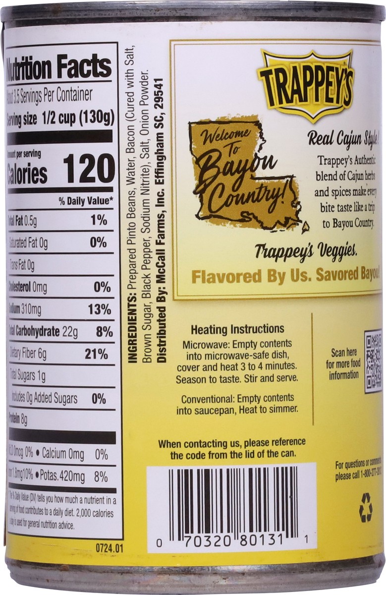 slide 10 of 14, Trappey's Cajun Style Slab Bacon Blackeye Peas 15.5 oz, 15.5 oz