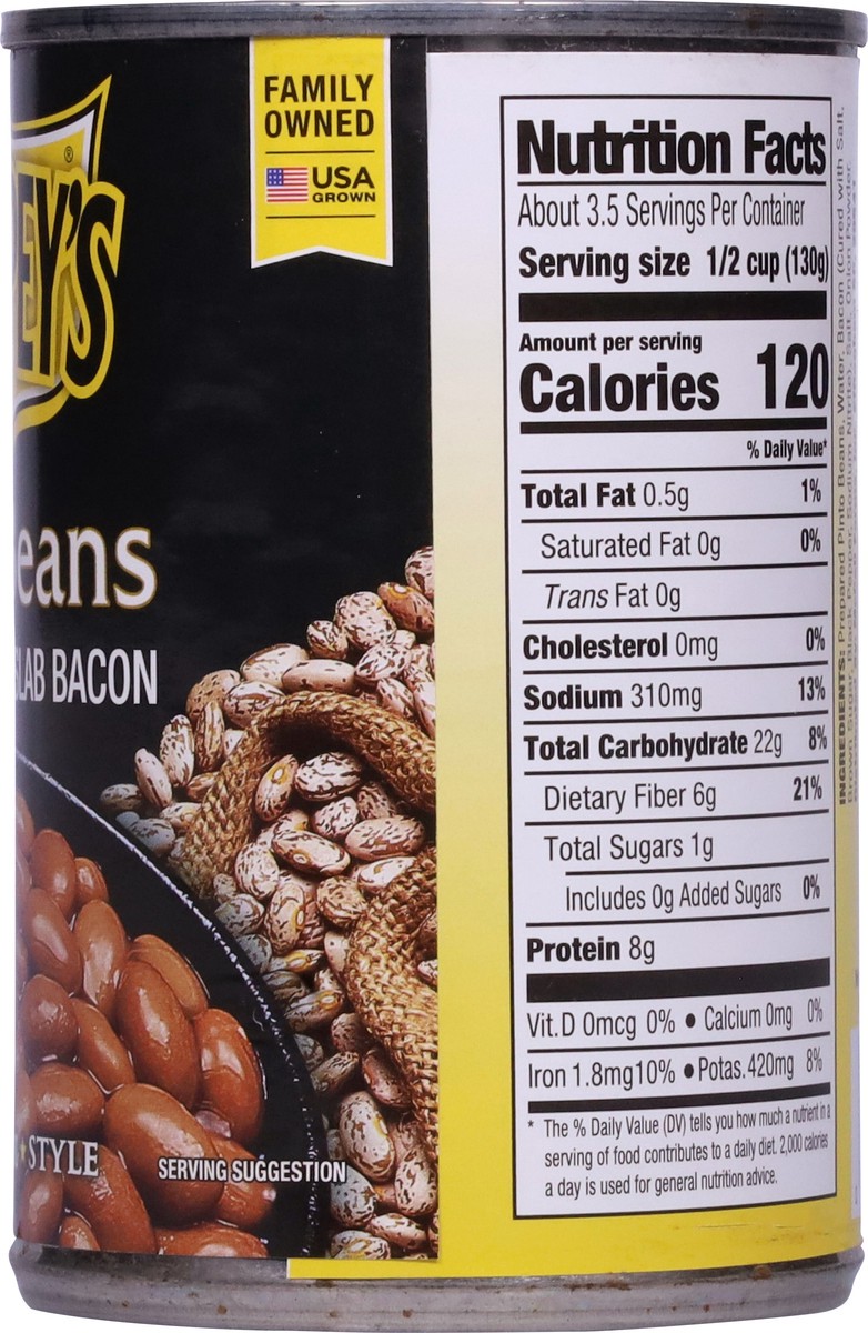 slide 14 of 14, Trappey's Cajun Style Slab Bacon Blackeye Peas 15.5 oz, 15.5 oz