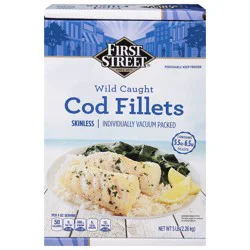 First Street Cod Fillet Box