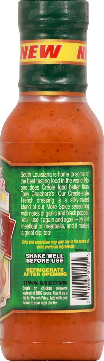 slide 8 of 11, Tony Chachere's French Salad Dressin, 12 oz