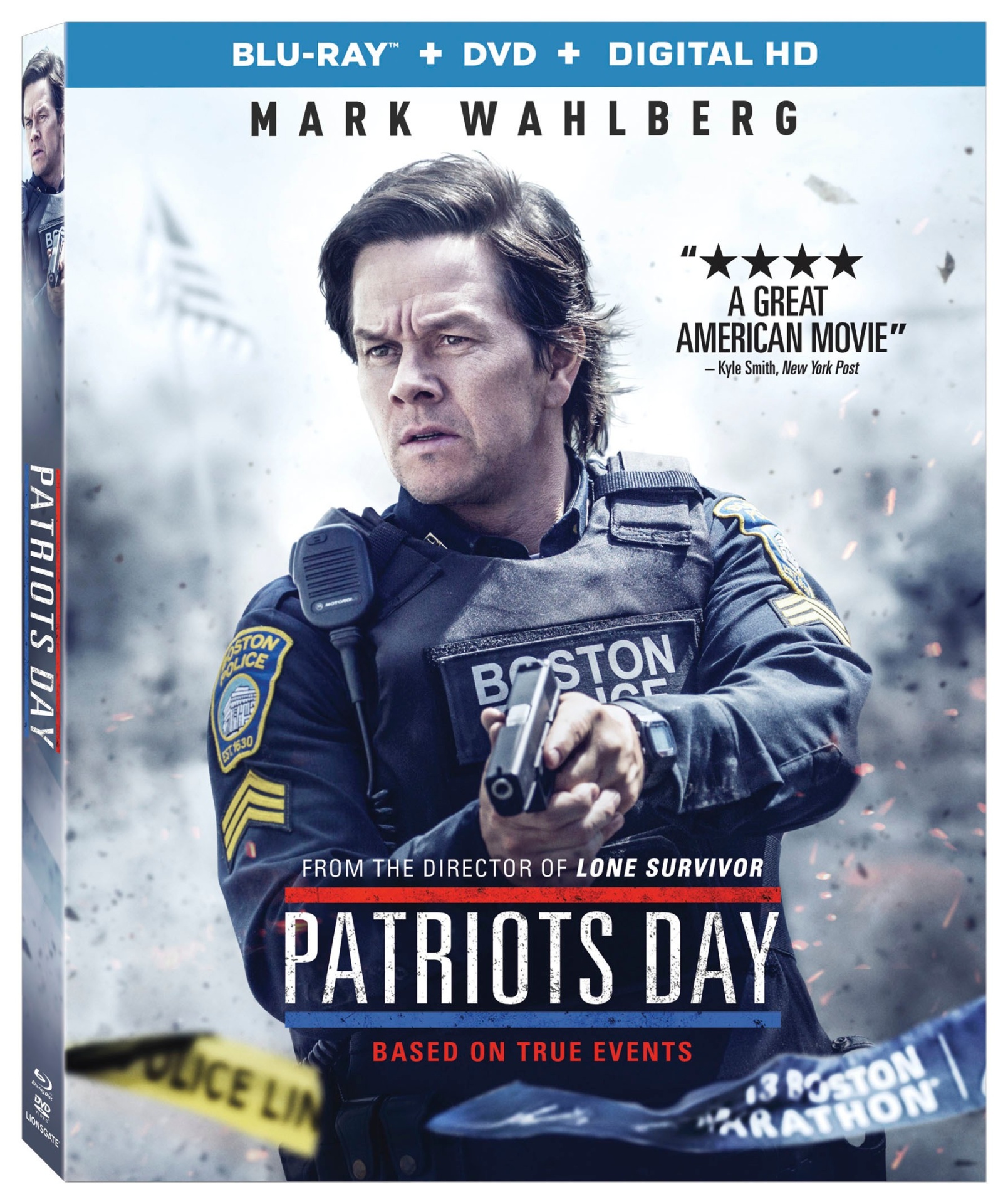 slide 1 of 1, Lionsgate Patriots Day (Blu-ray + DVD + Digital), 1 ct