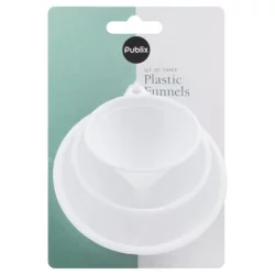 Publix Plastic Funnels