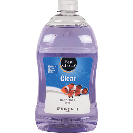 slide 1 of 1, Best Choice Clear Liquid Hand Soap Refill, 56 oz