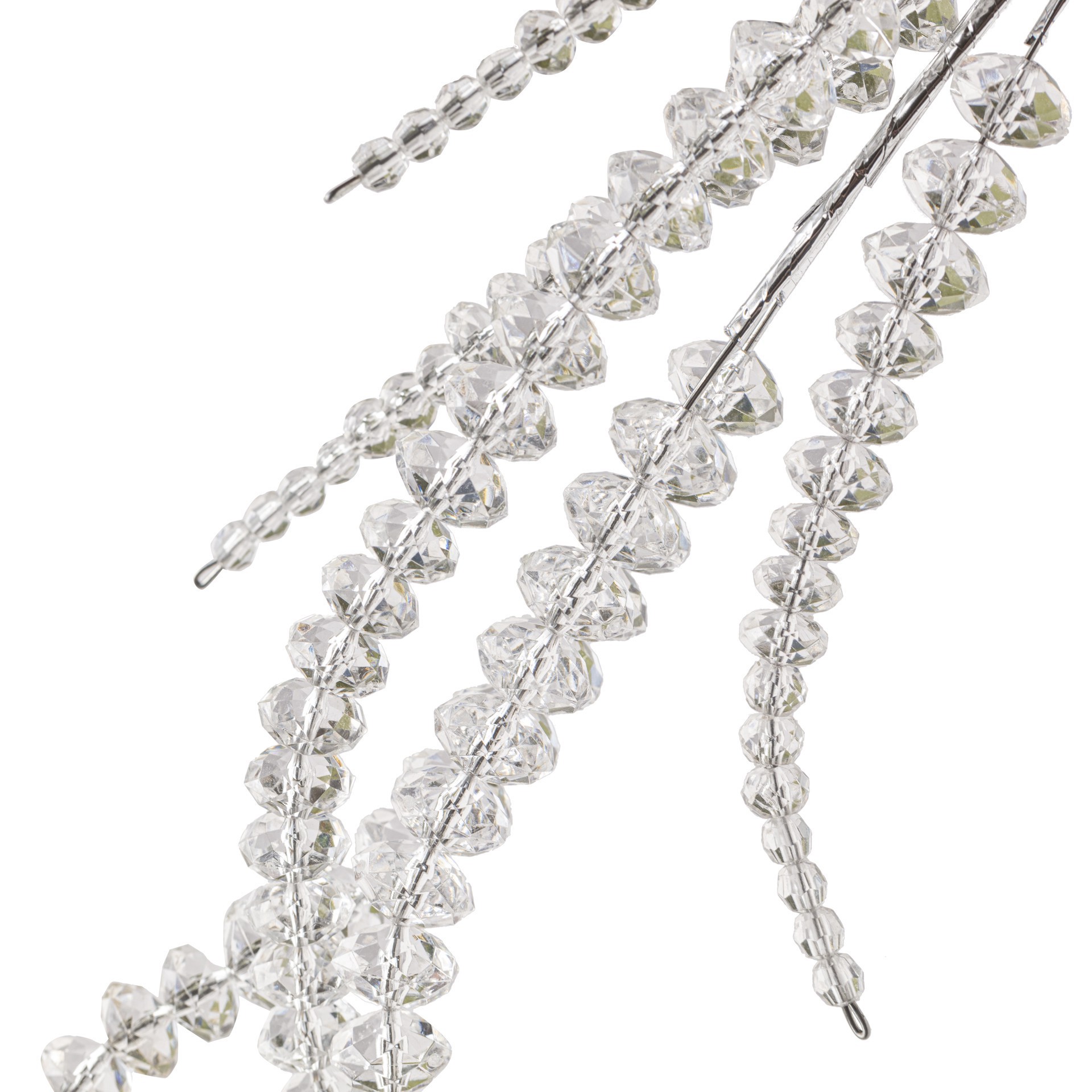 slide 2 of 3, Clear Acrylic Bead Stem By Ashland, 36.5 in