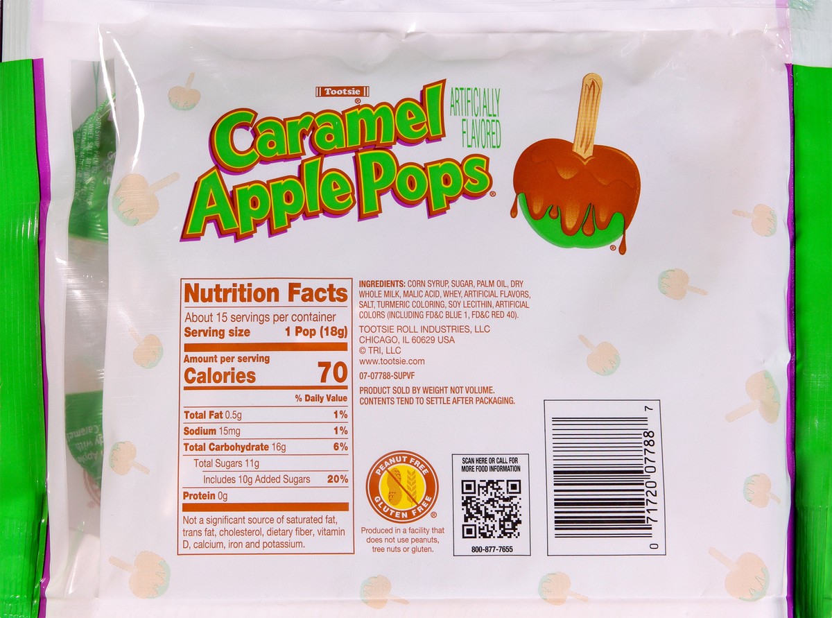 slide 9 of 12, Tootsie Caramel Apple Pops 9.4 oz, 9.4 oz