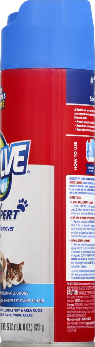 slide 7 of 9, Resolve Clean & Fresh Pet Carpet Foam - 22oz, 22 oz