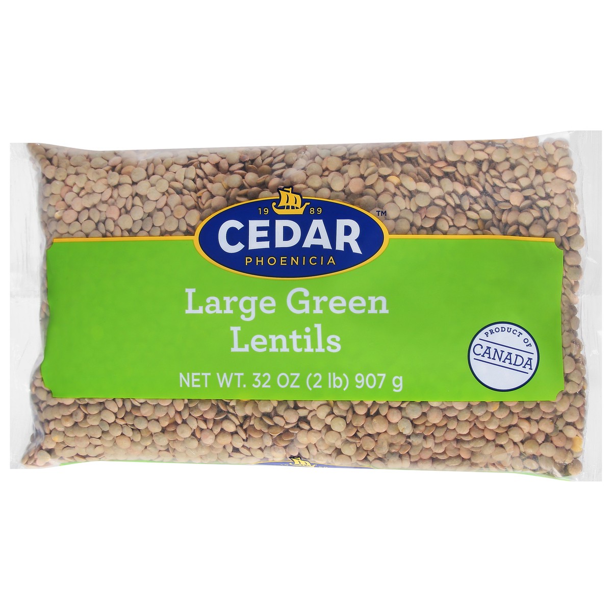 slide 5 of 13, Cedar Lentil Green Large 907 Gm, 1 ct