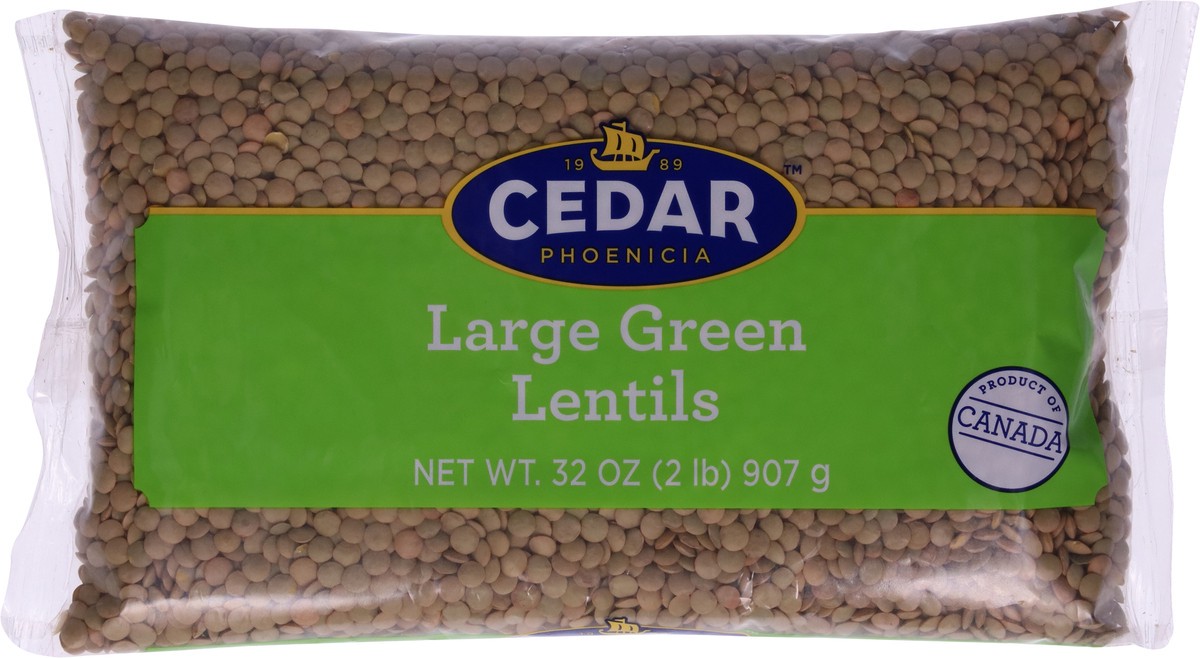 slide 7 of 13, Cedar Lentil Green Large 907 Gm, 1 ct