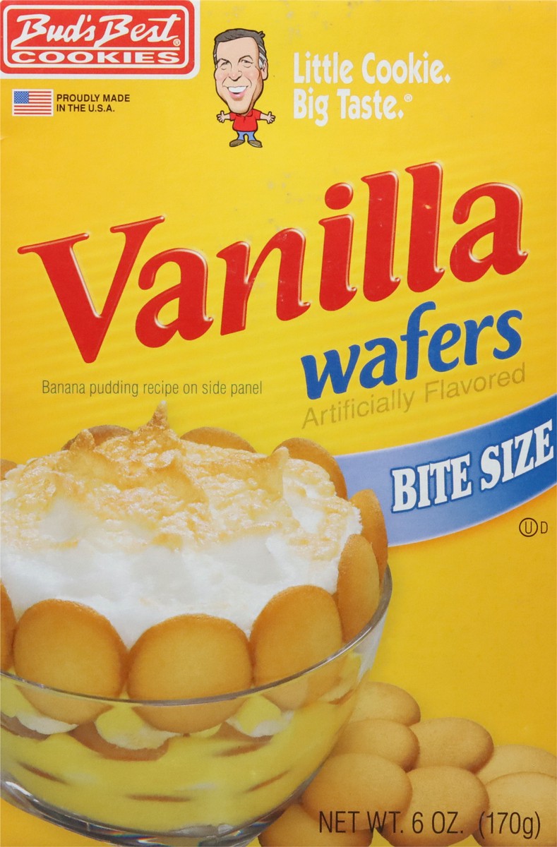 slide 9 of 9, Bud's Best Bite Size Vanilla Wafers - 6 oz, 6 oz