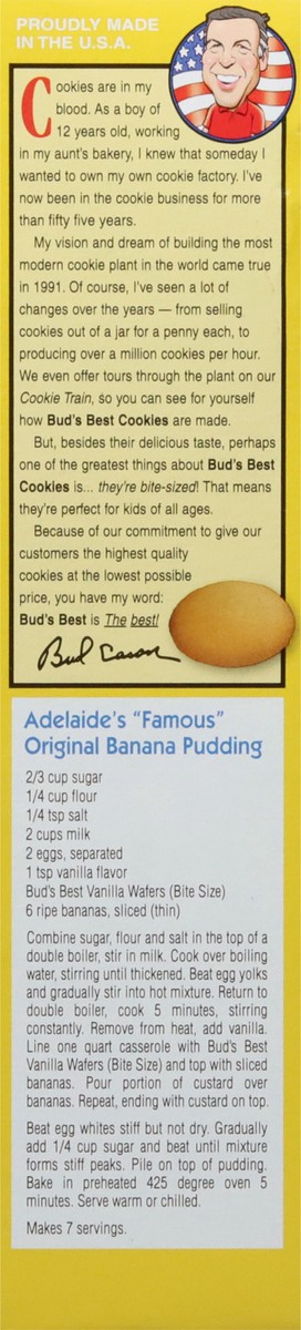 slide 3 of 9, Bud's Best Bite Size Vanilla Wafers - 6 oz, 6 oz
