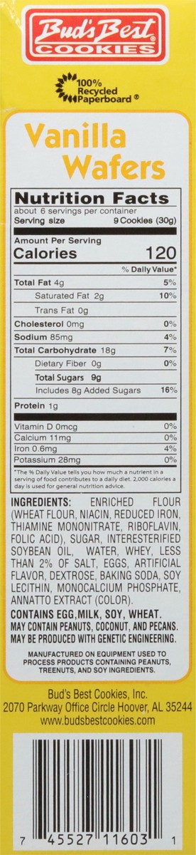 slide 7 of 9, Bud's Best Bite Size Vanilla Wafers - 6 oz, 6 oz