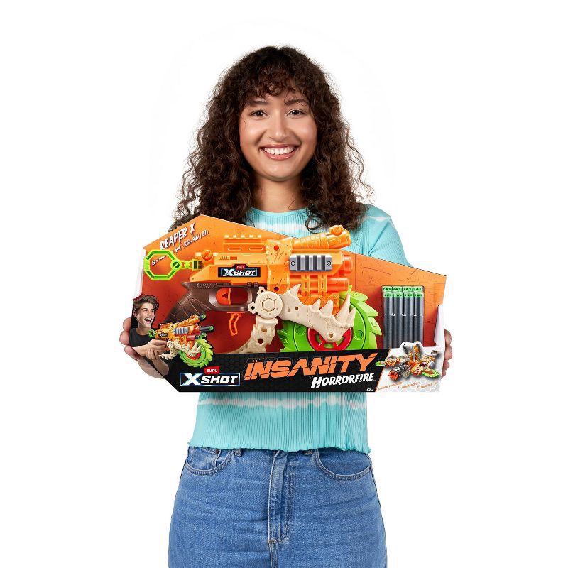 slide 5 of 9, Zuru X-Shot Horror Fire Reaper Series 1, 1 ct