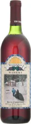 WoodMill Winery Semi-Sweet Blue Christmas 750 ml
