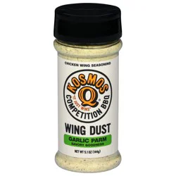Kosmos Q Wing Dust Garlic Parm Chicken Wing Seasoning 5.1 oz