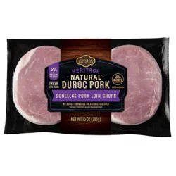 Private Selection Heritage Natural Boneless Duroc Pork Loin Chops Twin Pack