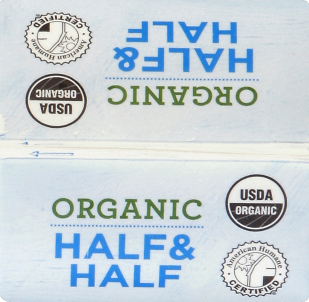 slide 3 of 4, Clover Half & Half 1 qt, 1 qt