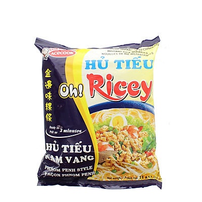 slide 1 of 1, Acecook Oh Ricey Rice Noodle With Phnom Penh Style, 2.5 oz