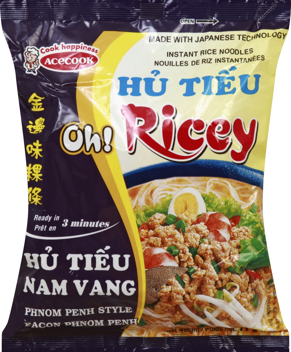 slide 5 of 6, Acecook Oh Ricey Rice Noodle With Phnom Penh Style, 2.5 oz