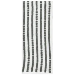 ROOM & RETREAT RR Green Stripe Fashion Hand Towel, 16 in x 28 in