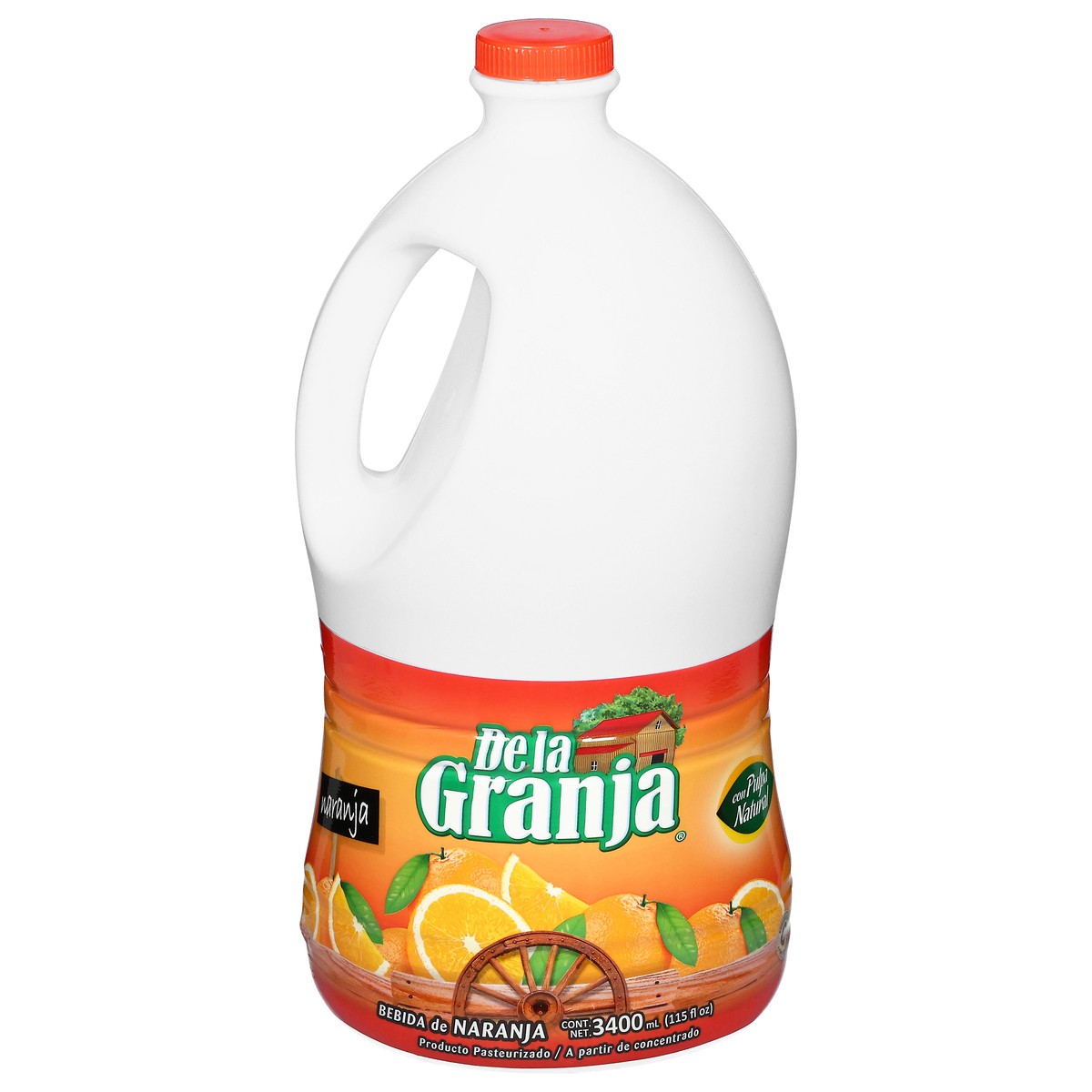 slide 3 of 13, De la Granja Orange Drink 115 fl oz, 115 fl oz