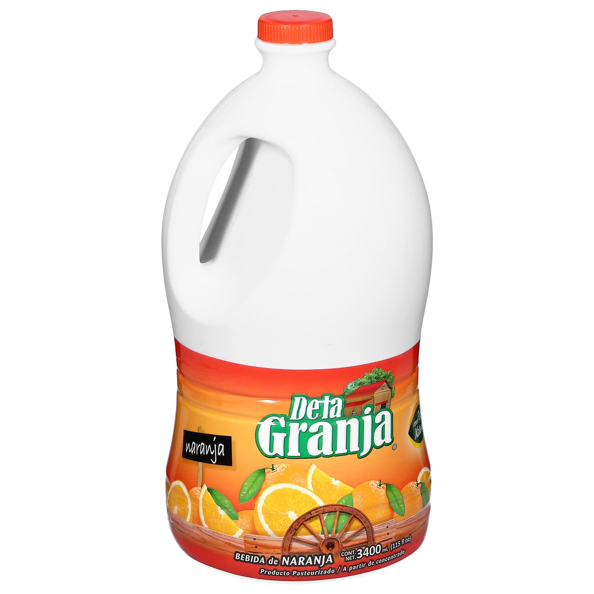 slide 12 of 13, De la Granja Orange Drink 115 fl oz, 115 fl oz