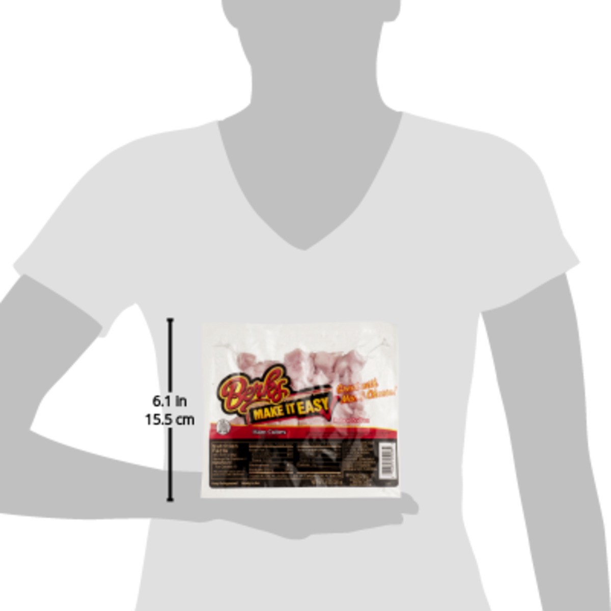 slide 3 of 9, Berks Ham Cubes, 8 oz