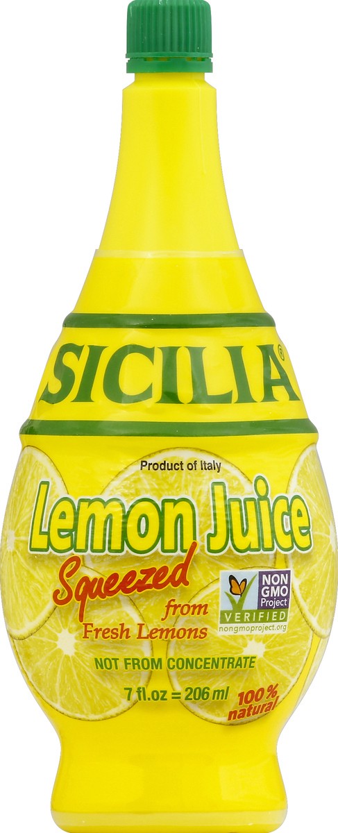 slide 2 of 2, Sicilia Lemon Juice, 7 oz, 7 oz