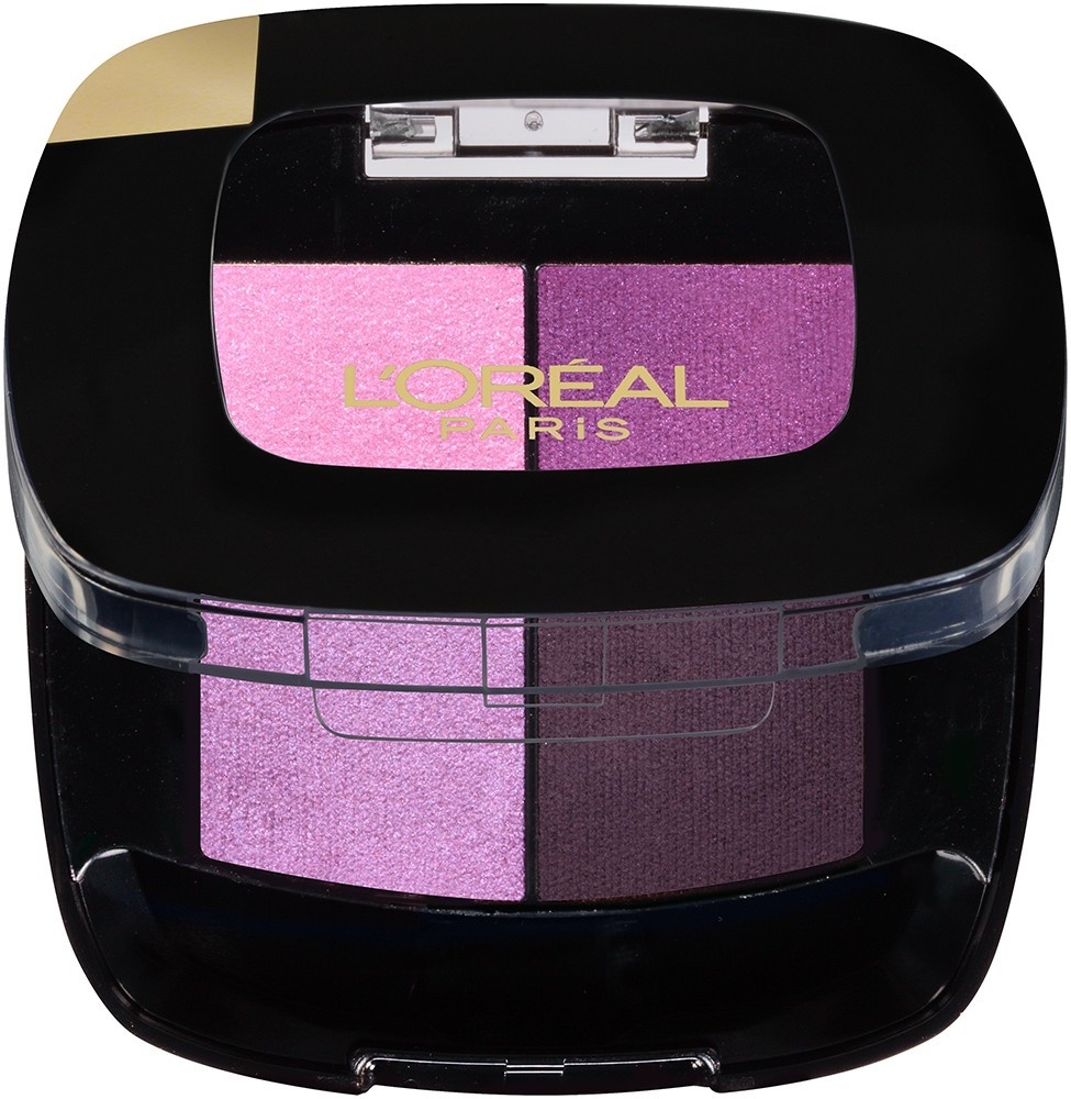 slide 1 of 2, L'Oréal Colour Riche Pocket Palette Eye Shadow, Violet Amour, 0.1 oz