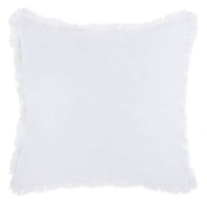 slide 1 of 1, Wamsutta Vintage Abigall Velvet Star Throw Pillow - White, 1 ct