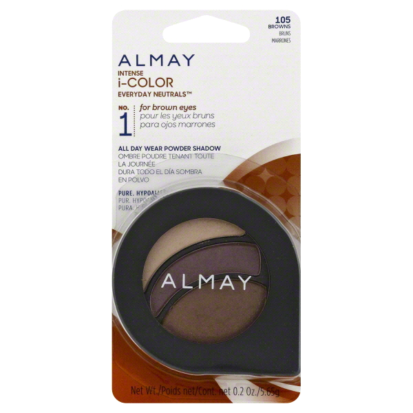 slide 1 of 1, Almay Intense I-Color Everyday Neutrals For Brown Eyes, 2 oz