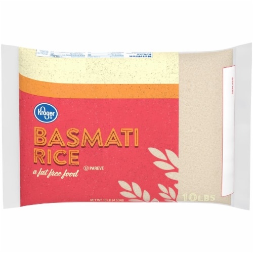 slide 1 of 1, Kroger Basmati Rice, 10 lb