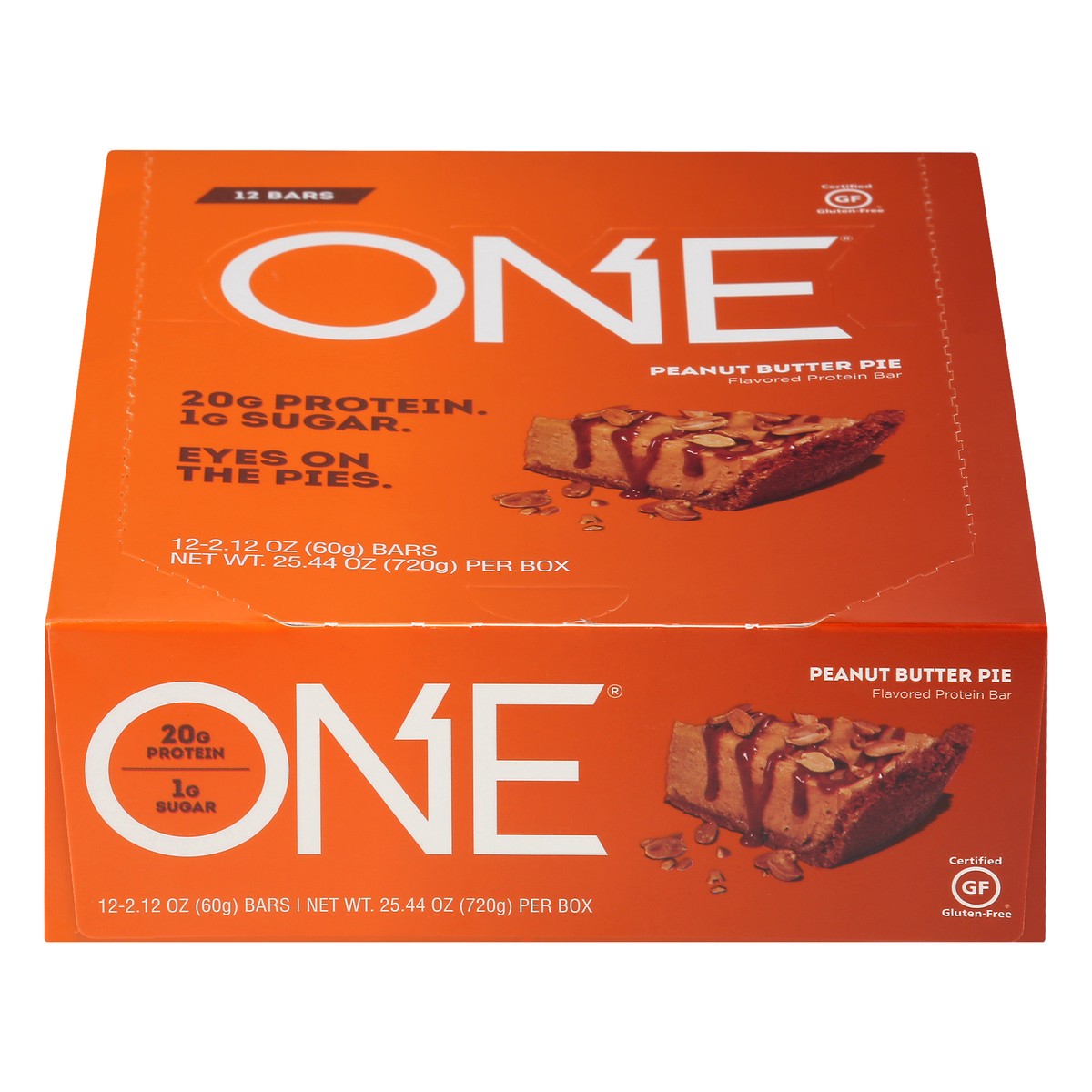 slide 1 of 9, ONE Peanut Butter Pie Flavored Protein Bar 12 ea, 12 ct
