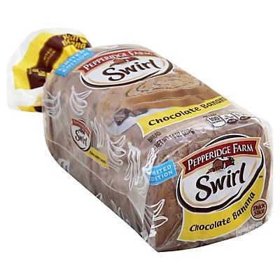 slide 1 of 1, Pepperidge Farm Swirl Bread Chocolate Banana, 14 oz