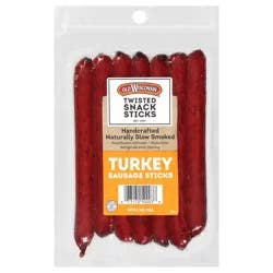 Old Wisconsin Turkey Sausage Twisted Snack Sticks 5 oz. Pack