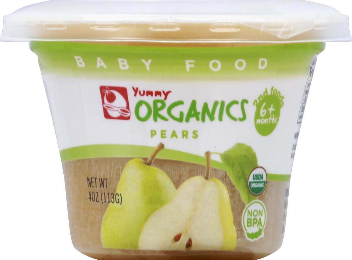 slide 3 of 3, Yummy Organics Baby Food 4 oz, 4 oz