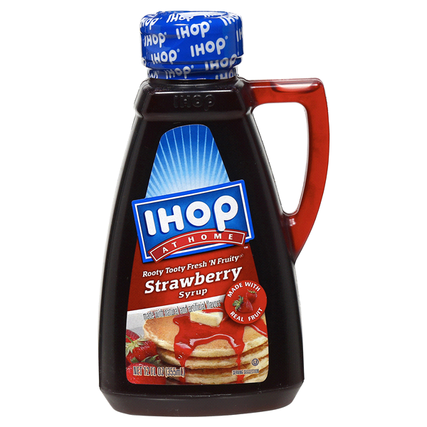 slide 1 of 1, IHOP At Home Strawberry Syrup, 12 oz
