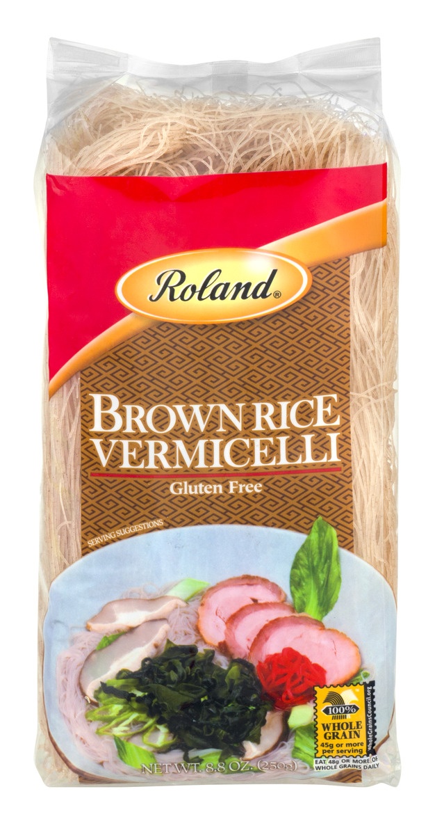 slide 1 of 1, Roland Vermicelli Brown Rice, 8.8 oz