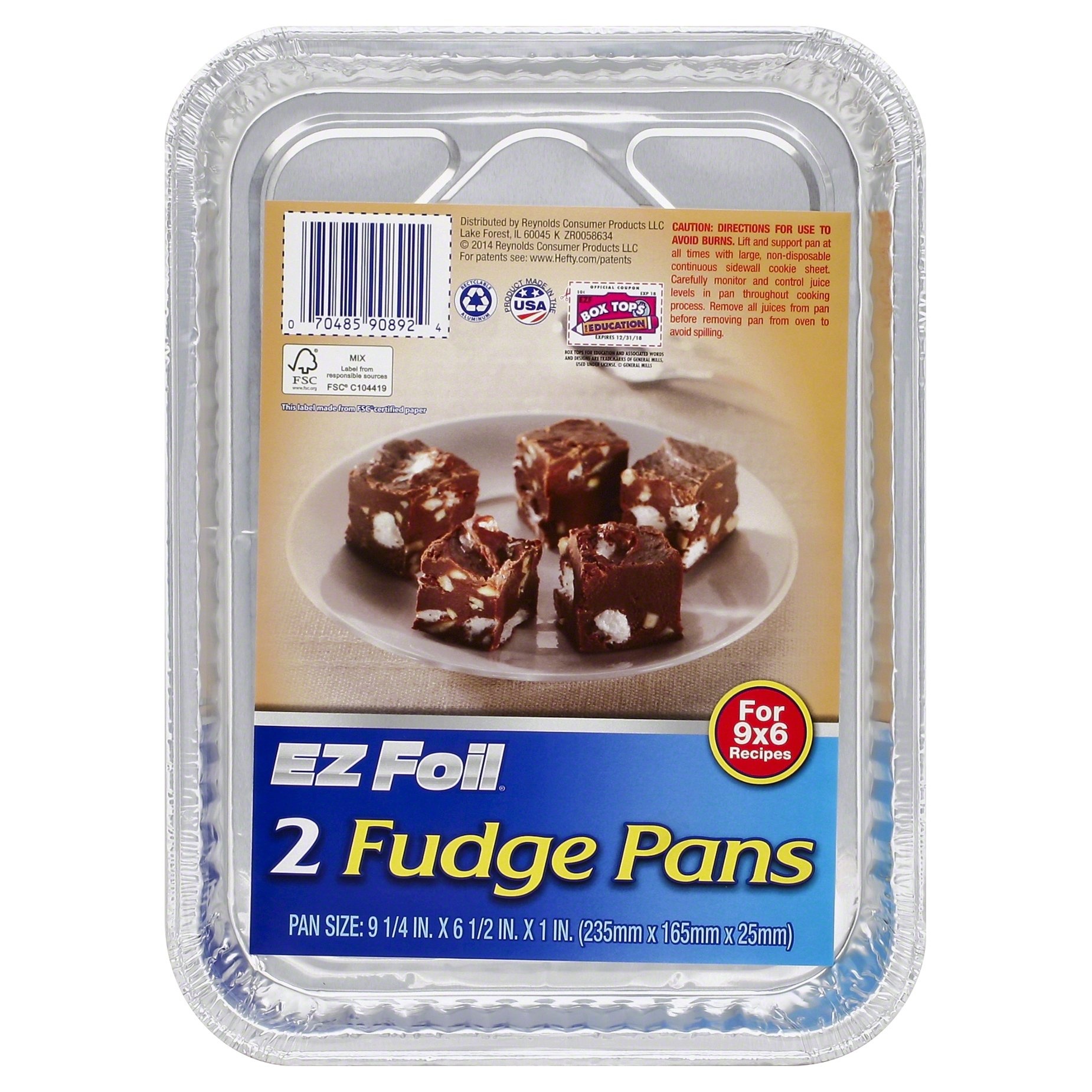 Hefty EZ Foil Brownie Pans 9 In. X 6 In. X 1 In. 2 ct Shipt